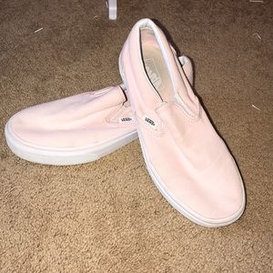Pink Slip-on Vans